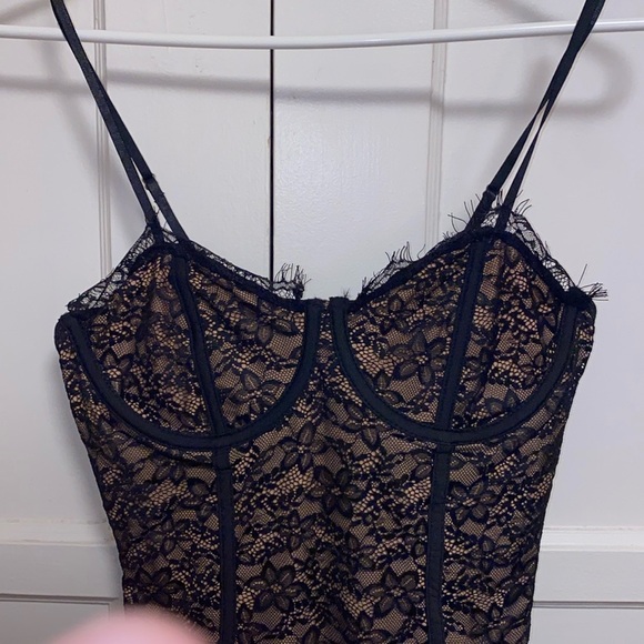 SHEIN Allurite Small Lace Bodycon Sexy Cami Dress - Picture 5 of 9